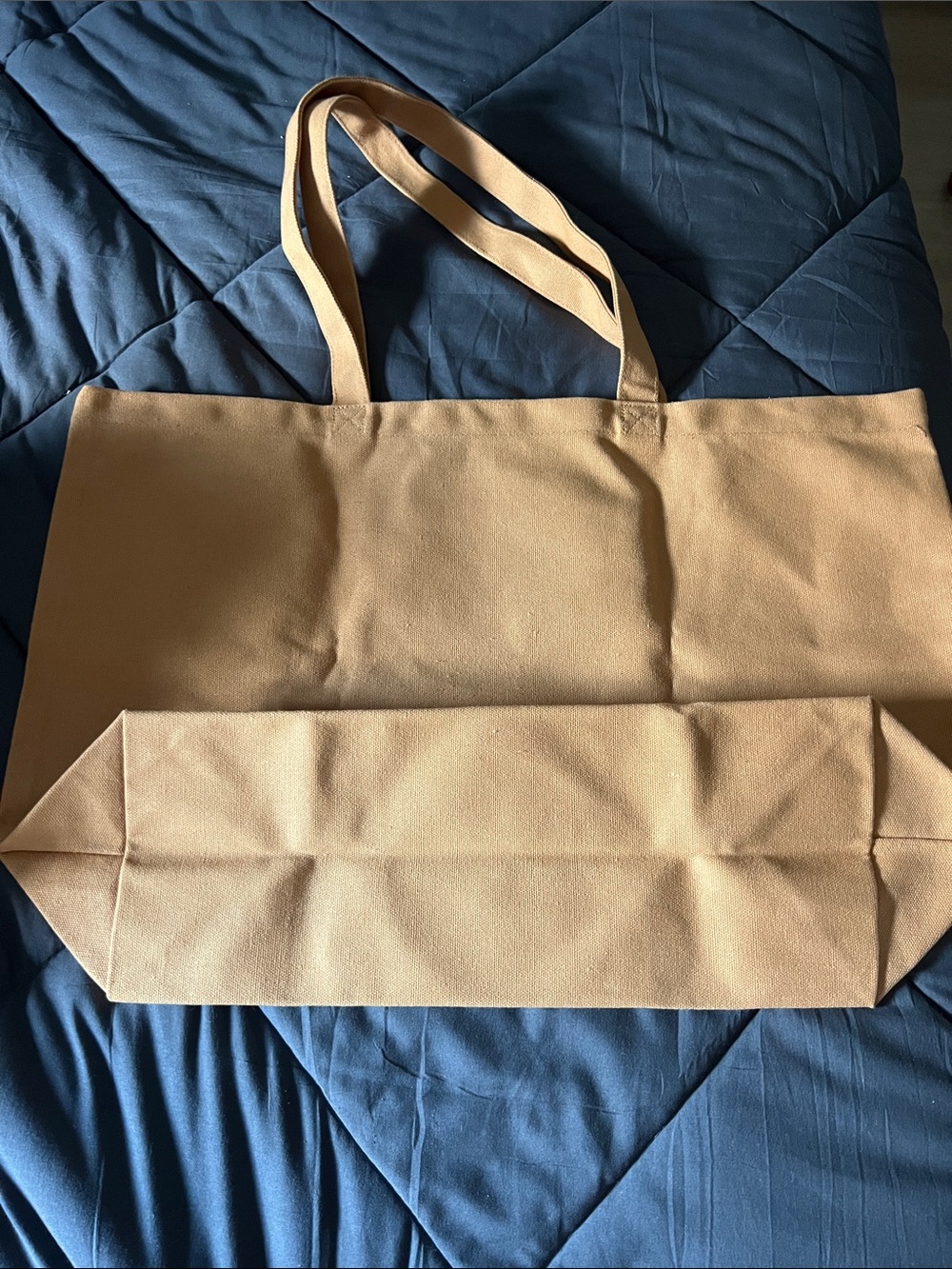 NWOT Sezane Tan Saint-Tropez Canvas Tote - Picture 4 of 9